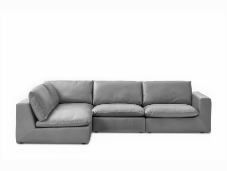 Диван угловой из экокожи Nappa Тромпетенбаум C978246L